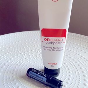 OnGuard Toothpaste and Peppermint Beadlets